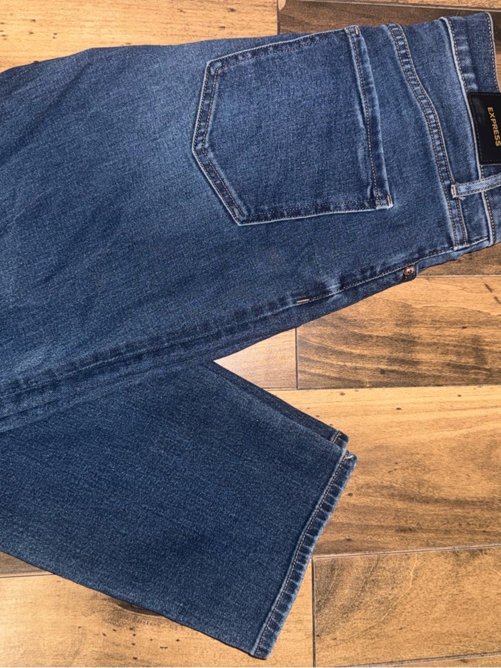 Classic Mid-Rise Blue Denim Jeans